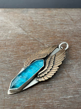 Load image into Gallery viewer, Apatite Wing Necklace
