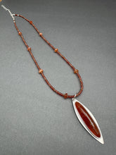 Load image into Gallery viewer, Snakeskin Agate BeadedNecklace
