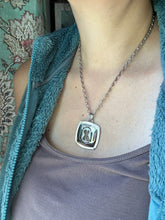 Load image into Gallery viewer, Staurolite, or (Fairy Cross) encased in silver
