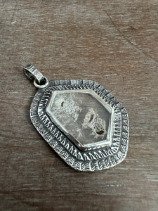 Clear Quartz Medallion