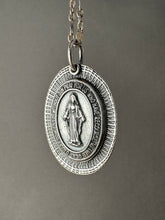 Load image into Gallery viewer, Solid Silver Miraculous Medal (Ready to ship) - limited quantity
