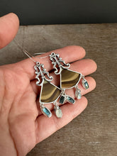 Load image into Gallery viewer, Brazilian Polychrome Jasper Earrings
