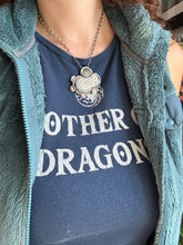 Load image into Gallery viewer, Fairy stone Pendant/Brooch with tourmalines and a pearl
