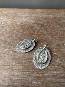 Solid Silver Our Lady of Guadalupe(Ready to ship) - limited quantity