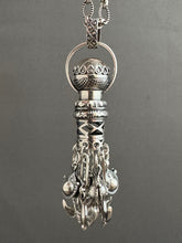 Load image into Gallery viewer, Handmade Bell and Birds Tassel with Vintage Swarovski Crystal
