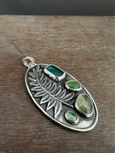 Spring Fern pendant 3