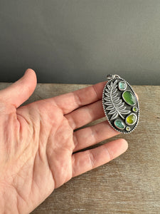 Spring Fern pendant 4