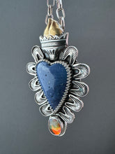 Load image into Gallery viewer, Leland Blue and Opal Sacred Heart
