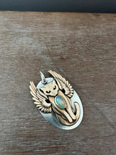 Load image into Gallery viewer, Kitty Pet with Wings and an Opal
