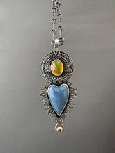 Load image into Gallery viewer, Leland Blue and Opal Sacred Heart
