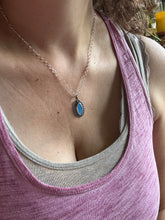Load image into Gallery viewer, Enameled Oval Pendant
