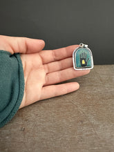 Load image into Gallery viewer, The Hand of the Maker 4, Coisonne Enamel Medallion
