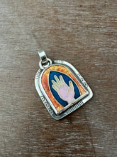Load image into Gallery viewer, The Hand of the Maker Cloisonné Enamel Medallion
