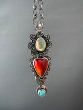 Load image into Gallery viewer, Roserita and Opal Sacred Heart
