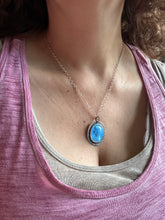 Load image into Gallery viewer, Our Lady of Lourdes Enameled pendant
