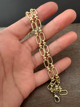 Load image into Gallery viewer, Unique Matte Brass Chain
