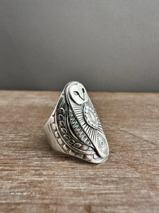 Eye owl ring size 10.5