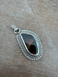 Mahogany Obsidian Pendant