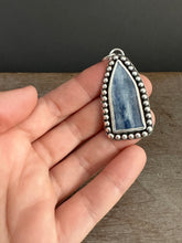 Load image into Gallery viewer, Large Kyanite cathedral window pendant
