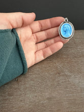 Load image into Gallery viewer, Our Lady of Lourdes Enameled pendant

