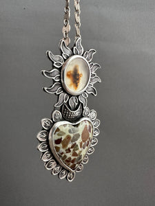 Pudding Stone and Agate Sacred Heart