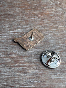 14k Gold fill bird pin, lapel pin, scatter pin