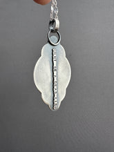 Load image into Gallery viewer, Silver fish parable pendant
