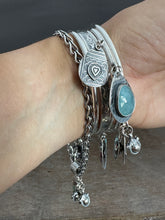 Load image into Gallery viewer, Sterling silver Jingle bangle
