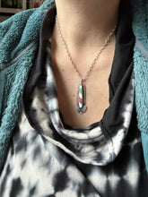 Load image into Gallery viewer, Winged candy cane pendant
