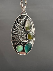 Spring Fern pendant 2