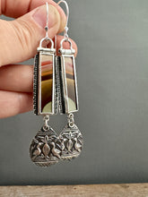 Load image into Gallery viewer, Brazilian Polychrome Jasper Earrings
