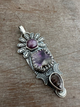 Load image into Gallery viewer, Melody Stone and Ruby Pendant
