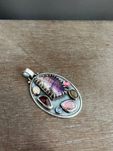 Load image into Gallery viewer, Multi stone pendant
