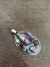 Load image into Gallery viewer, Multi stone pendant
