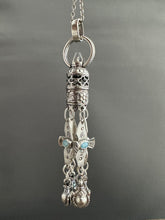 Load image into Gallery viewer, Handmade Bell and Birds Tassel with Vintage Swarovski Crystal
