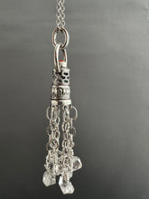 Load image into Gallery viewer, Handmade herkimer crystal Tassel with carnealian

