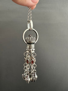 Handmade Bell Tassel with Vintage Swarovski Crystal