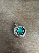 Load image into Gallery viewer, Amazonite double sided pendant.
