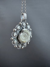 Load image into Gallery viewer, Fossil Shell Pendant 2
