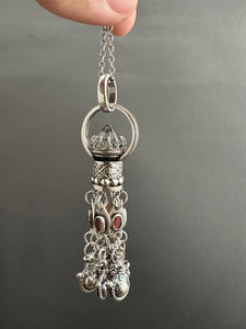 Handmade Bell Tassel with Vintage Swarovski Crystal