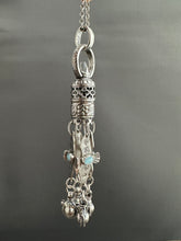 Load image into Gallery viewer, Handmade Bell and Birds Tassel with Vintage Swarovski Crystal
