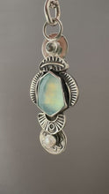 Load and play video in Gallery viewer, Icy blue pendant
