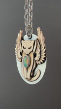 Load and play video in Gallery viewer, Kitty Pet with Wings and an Opal
