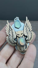 Load and play video in Gallery viewer, Opal Cat with Wings
