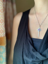 Load image into Gallery viewer, Medium amethyst cross
