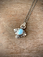 Load image into Gallery viewer, Kazakhstan lavender turquoise necklace
