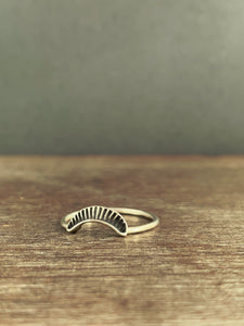 Large accent stacking ring