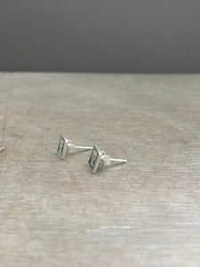 Sterling silver chalice studs