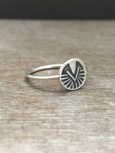 Load image into Gallery viewer, mysterious symbol stacking ring

