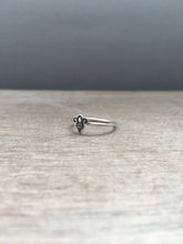Load image into Gallery viewer, Silver uterus ring
